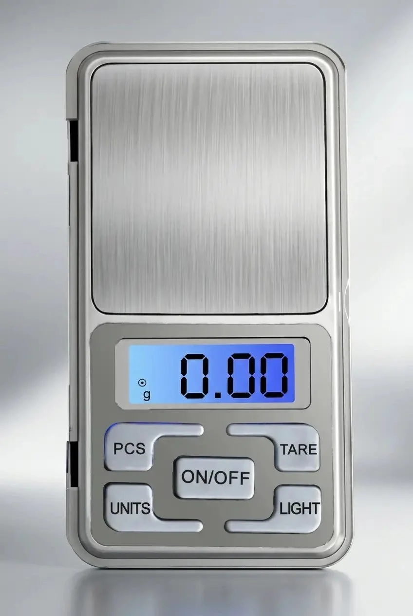 Profesyonel Hassas Terazi 500g 0.01 Kuyumcu Eczane Mutfak LCD Ölçüm Tartısı Cep Tipi