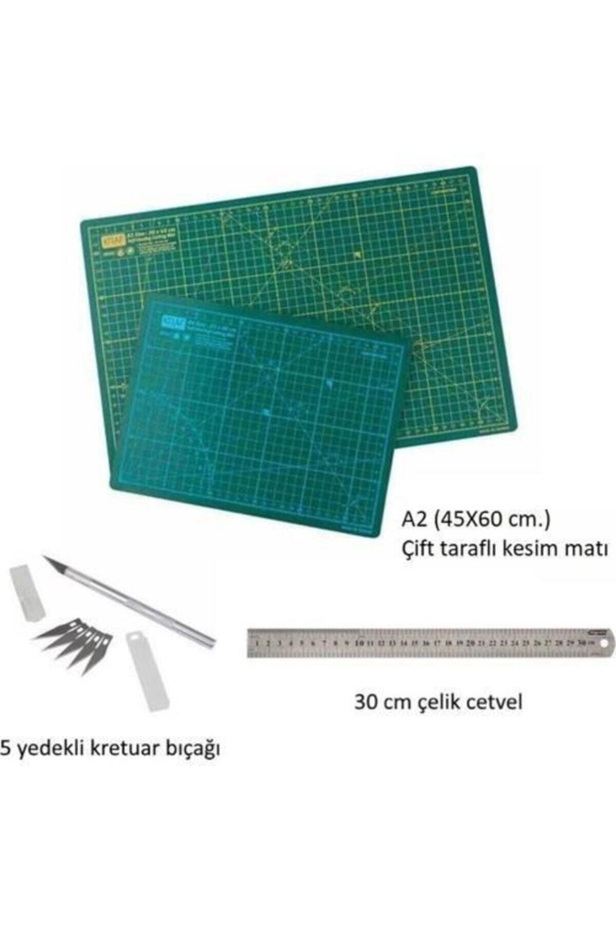 Profesyonel Hobi Kesim Matı Seti A2 (cutting Mat Seti)