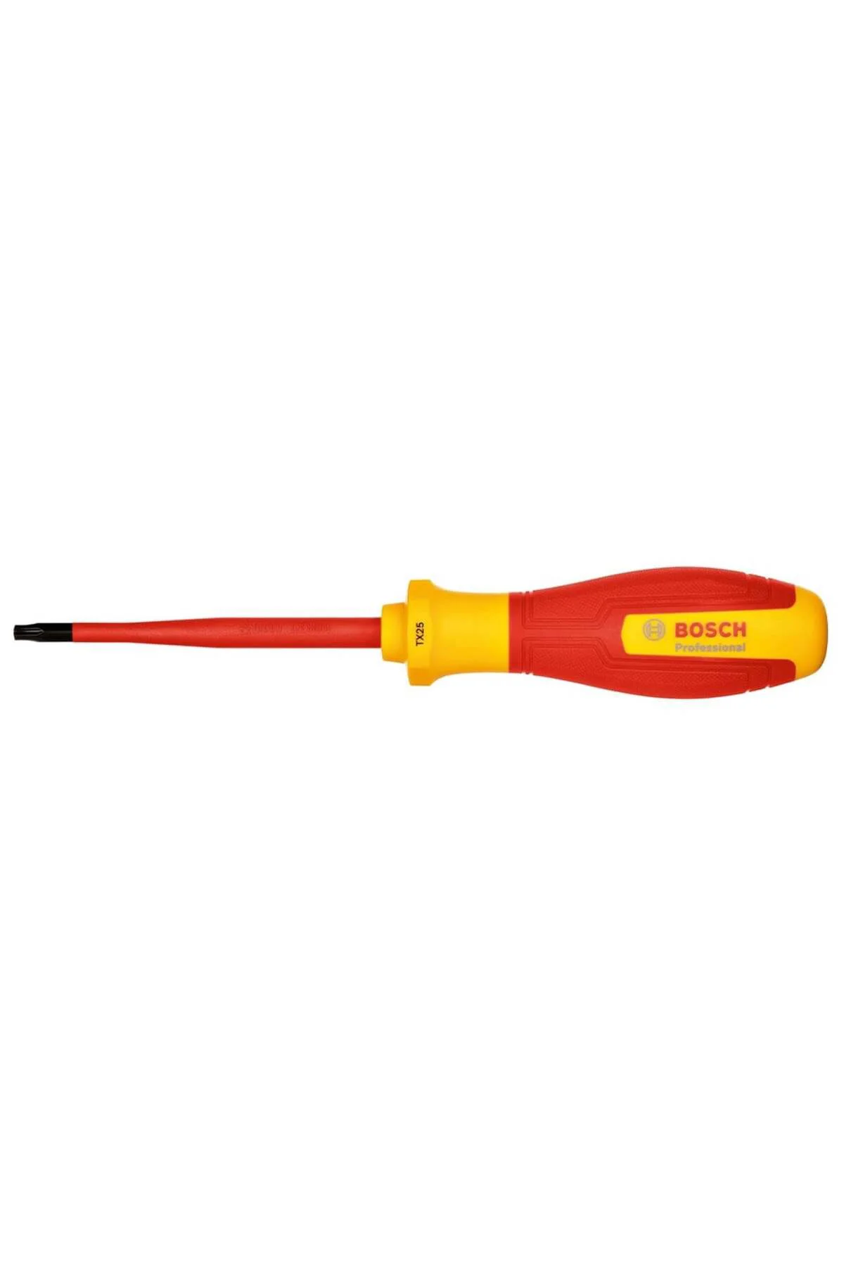 Profesyonel İzoleli 1000 Volt Tx25 x 100 mm Torx Tornavida (1600A