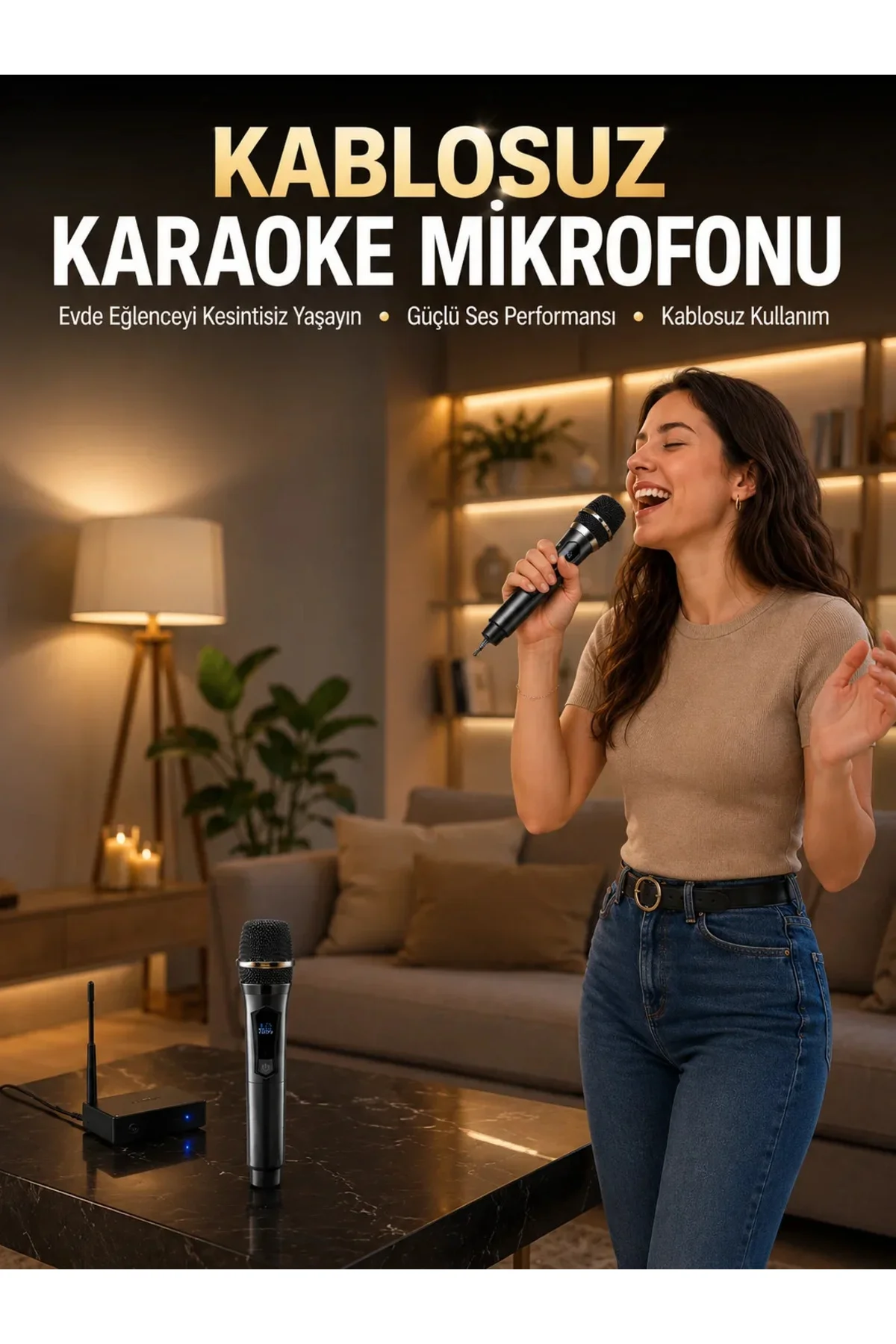 Profesyonel Kablosuz Mikrofon Seti Çift krofonlu Profesyonel Kablosuz Mikrofon Seti Çift krofonlu