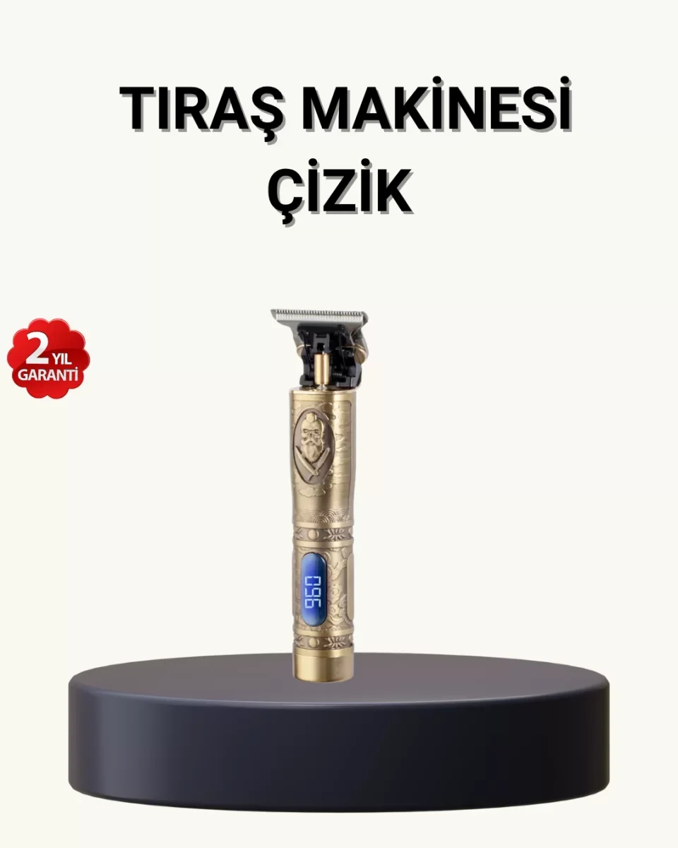 Profesyonel Kablosuz Tıraş Makinesi – 1-2 Saat Kesintisiz Kullanım - Lisinya
