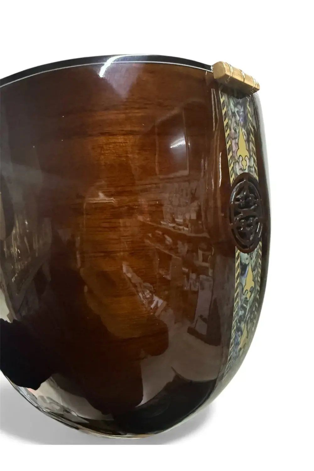 Profesyonel Kısa Sap Bağlama, Amerikan Cevizi, Kanada Kapak, Aban