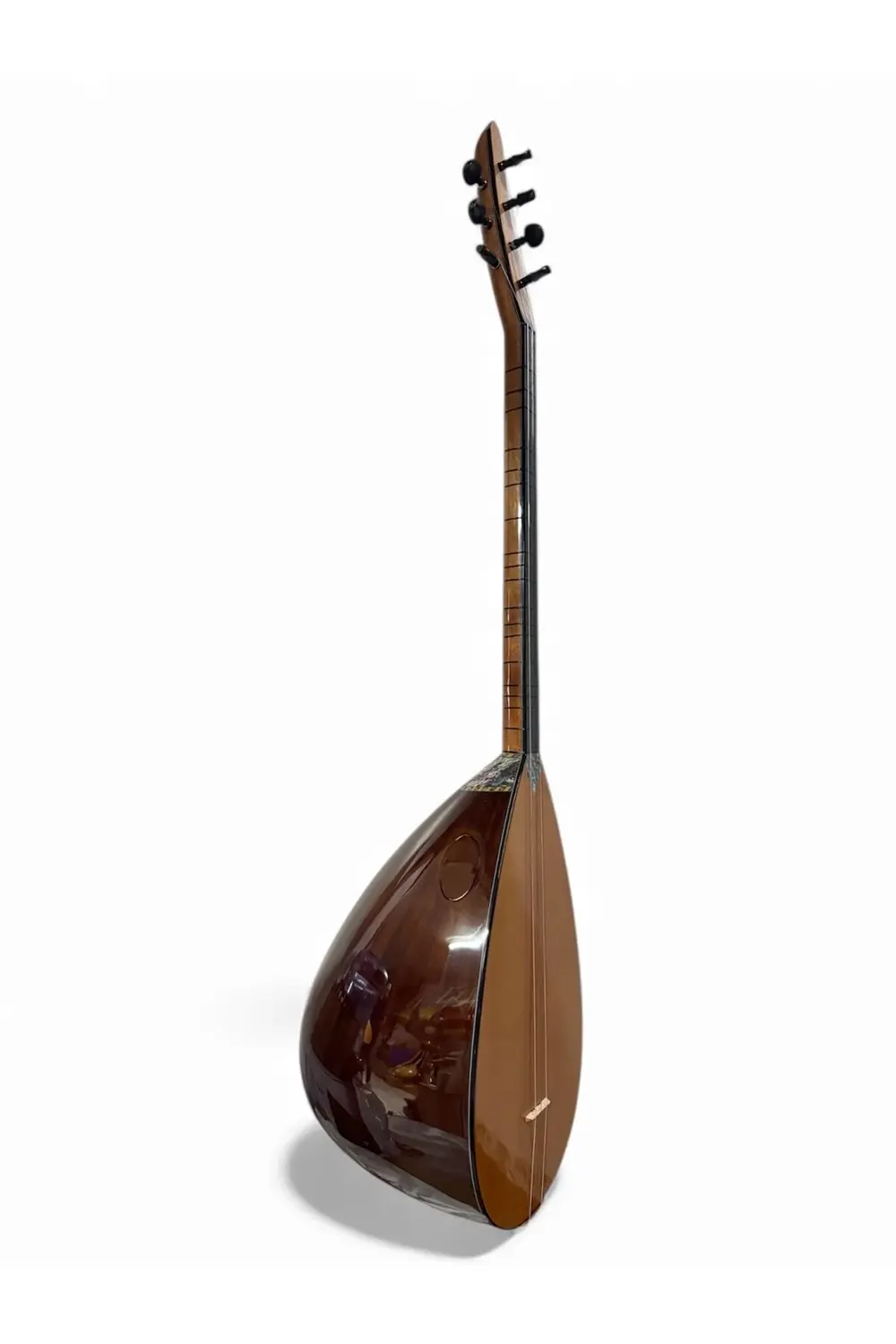 Profesyonel Kısa Sap Bağlama, Amerikan Cevizi, Kanada Kapak, Aban