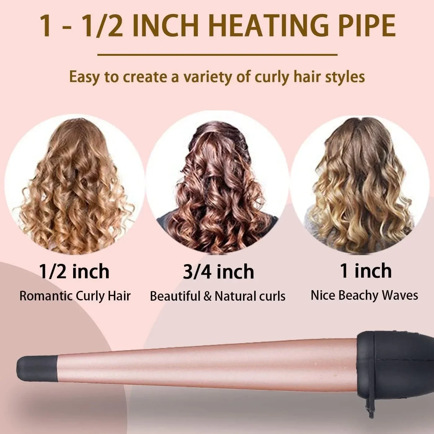 Profesyonel Konik Saç Maşası Gw-7300 Bx40 Fiyatı, Yorumları ve Özellikleri