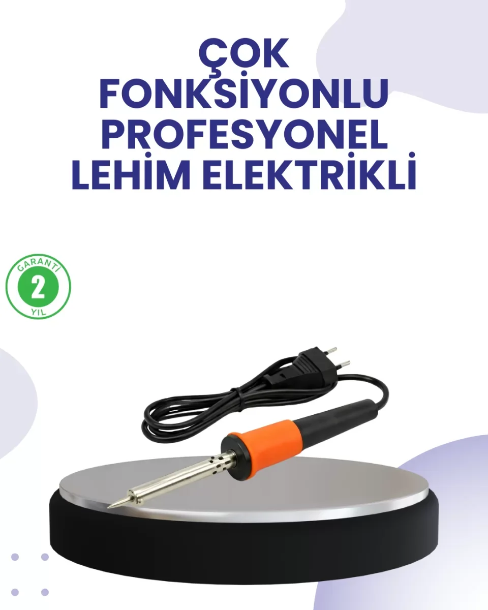 Profesyonel Kullanıma Uygun Yüksek Sıcaklık Dayanımlı Havya - Lis