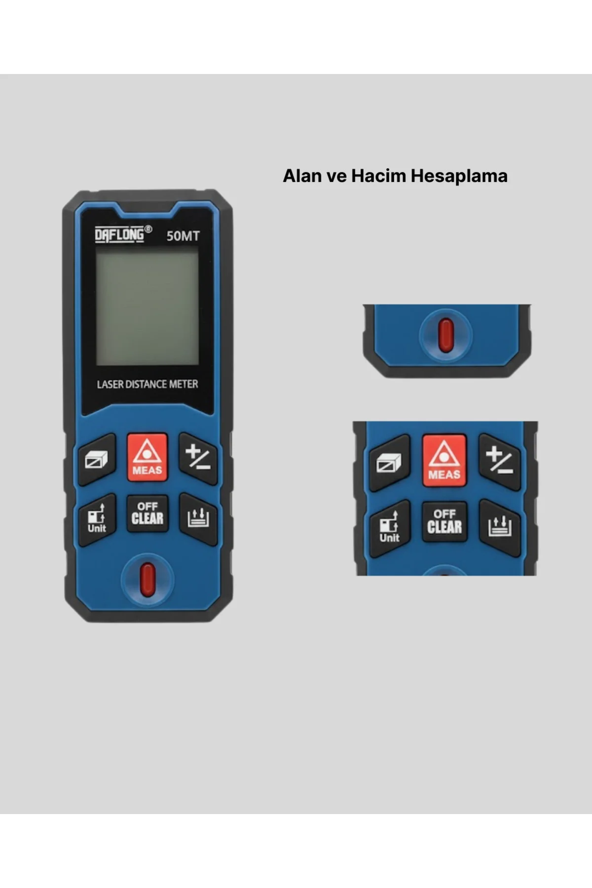 Profesyonel Lazer Metre Hassas Ölçüm ve Dijital Ekran - Lisinya
