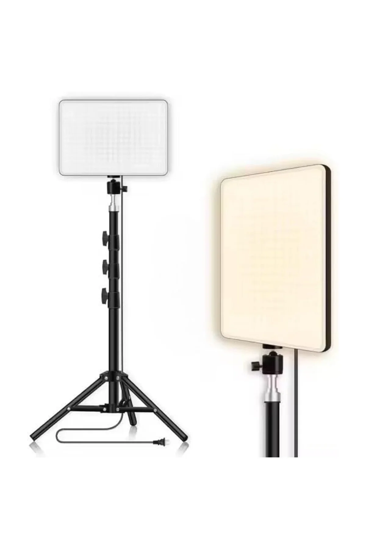 Profesyonel LED Fotoğraf Video Çekim Işığı, 10 inç Ring Light, 2.1 m Ayarlanabilir