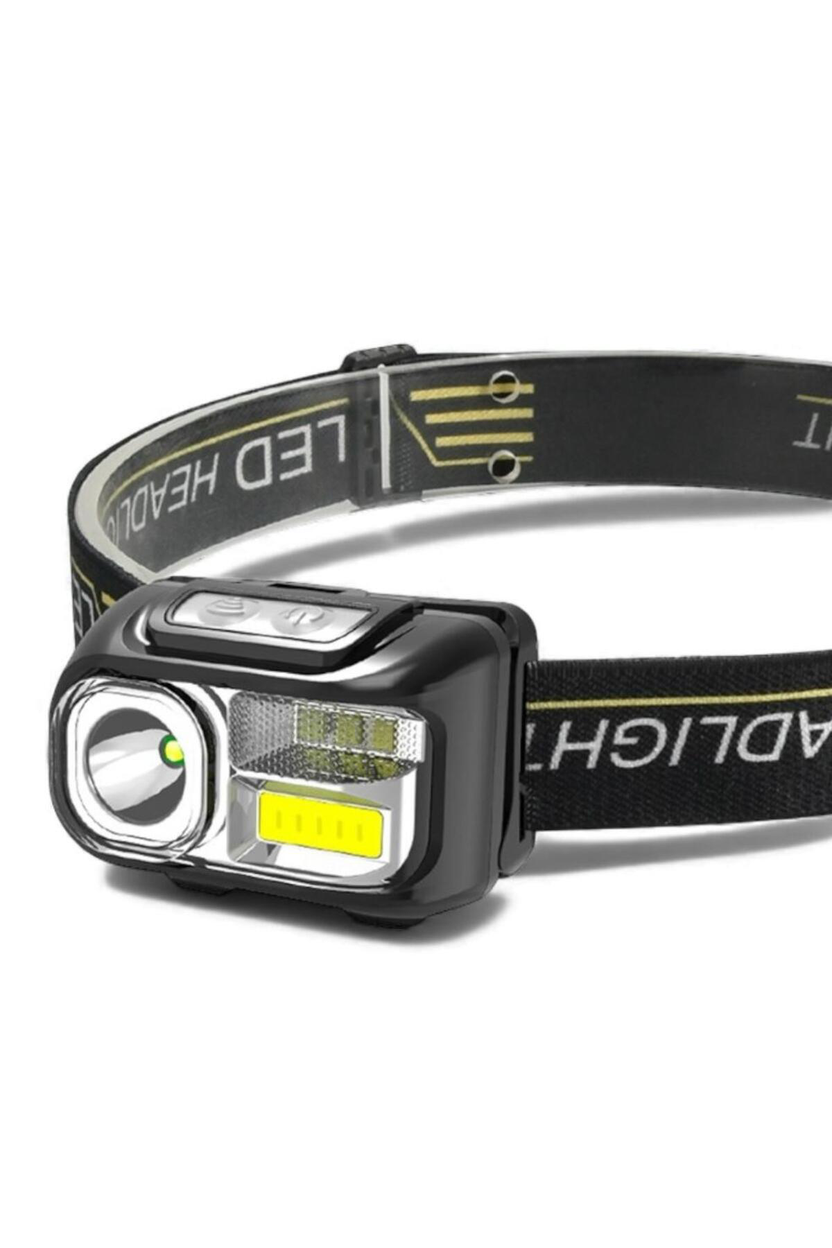 Profesyonel LED’li Şarjlı Kafa Lambası – Güçlü Aydınlatma, Hafif 