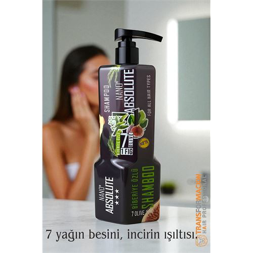 Profesyonel Nano Absolute Şampuan – 7 Zeytinyağı & İncir Özlü, 10