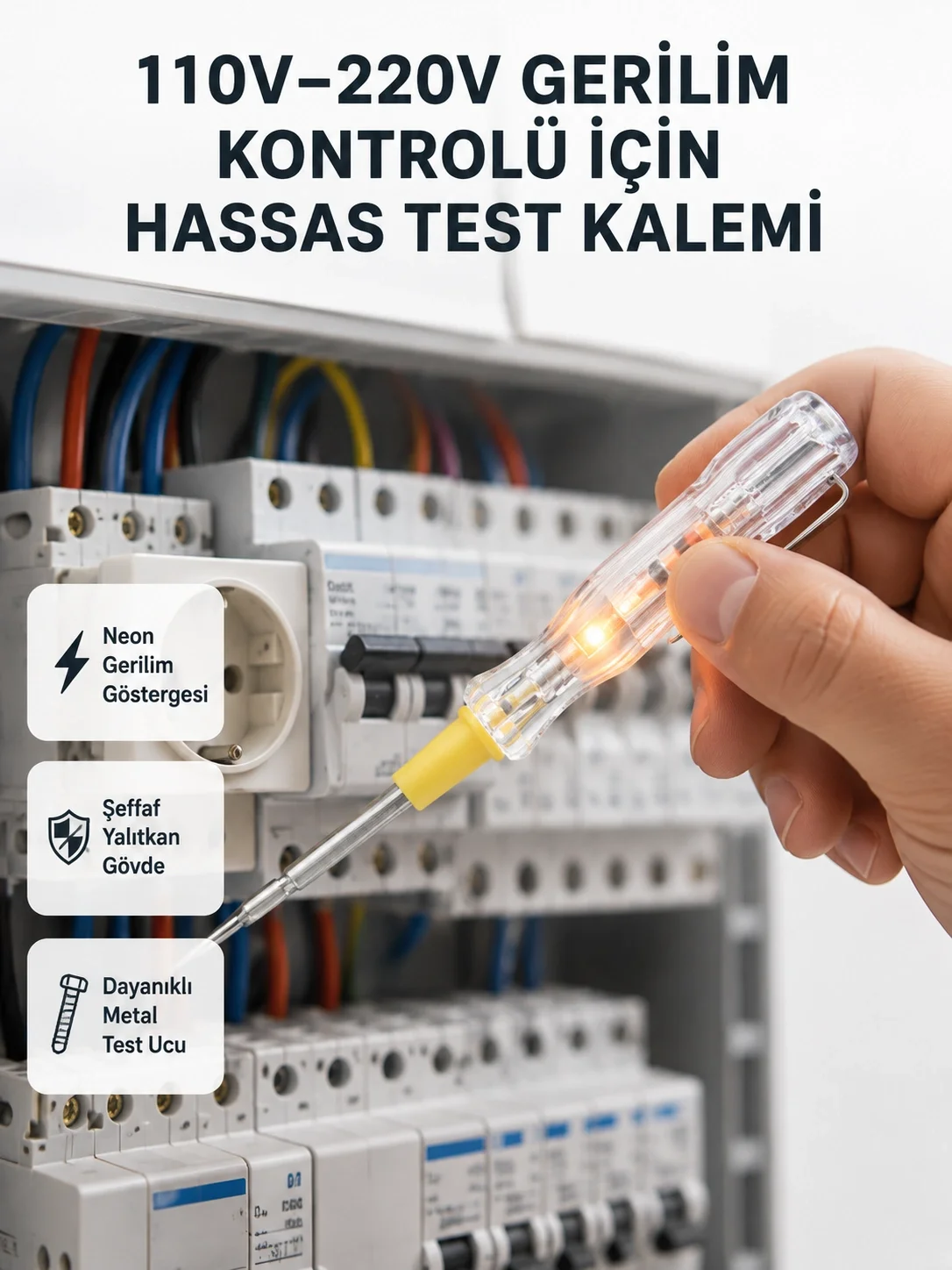 Profesyonel Neon Test Kalemi
