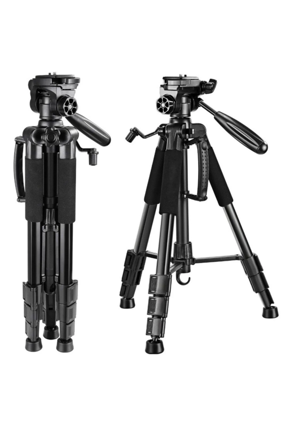 Profesyonel NP-8850 Kamera ve Telefon Standlı 175cm Ayarlanabilir Tripod - Yüksek Stabilite Tripod