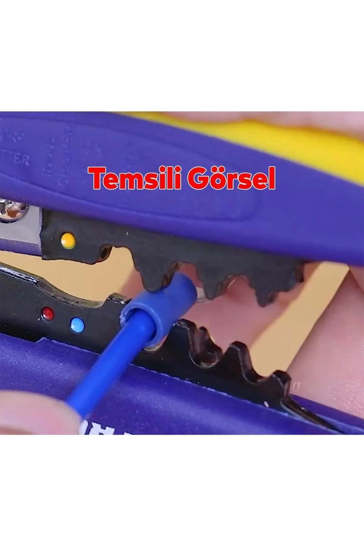 Profesyonel Otomatik Kablo Sıyırma Pensesi Bilgisayarcı Network E