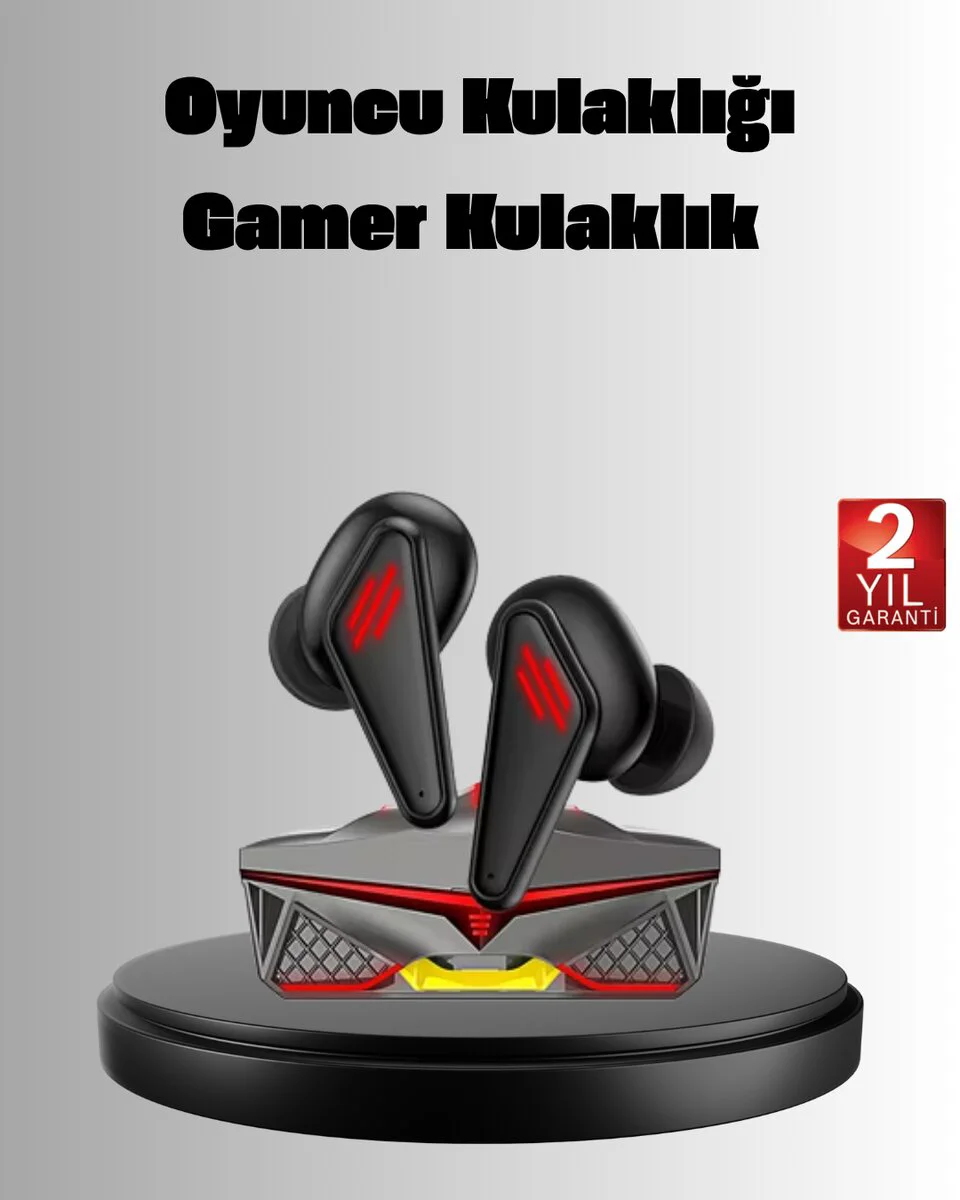 Profesyonel Oyuncu Kulaklığı - 45ms Gecikmesiz, 3D Ses ve Bluetooth 5.0