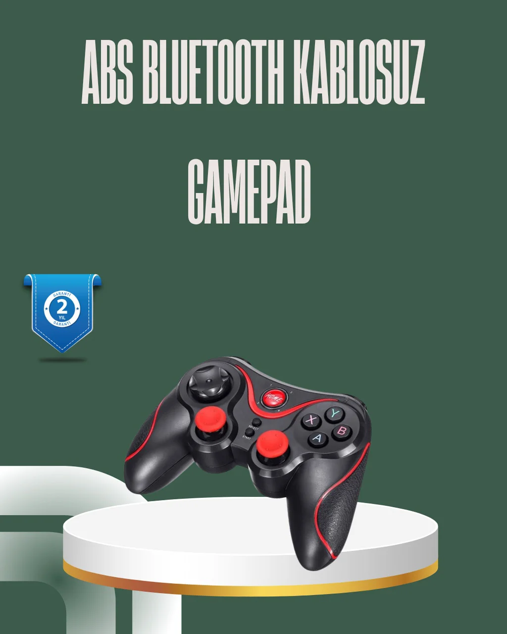 Profesyonel Oyuncu Kablosuz Gamepad Çoklu Cihaz Desteği - Lisinya