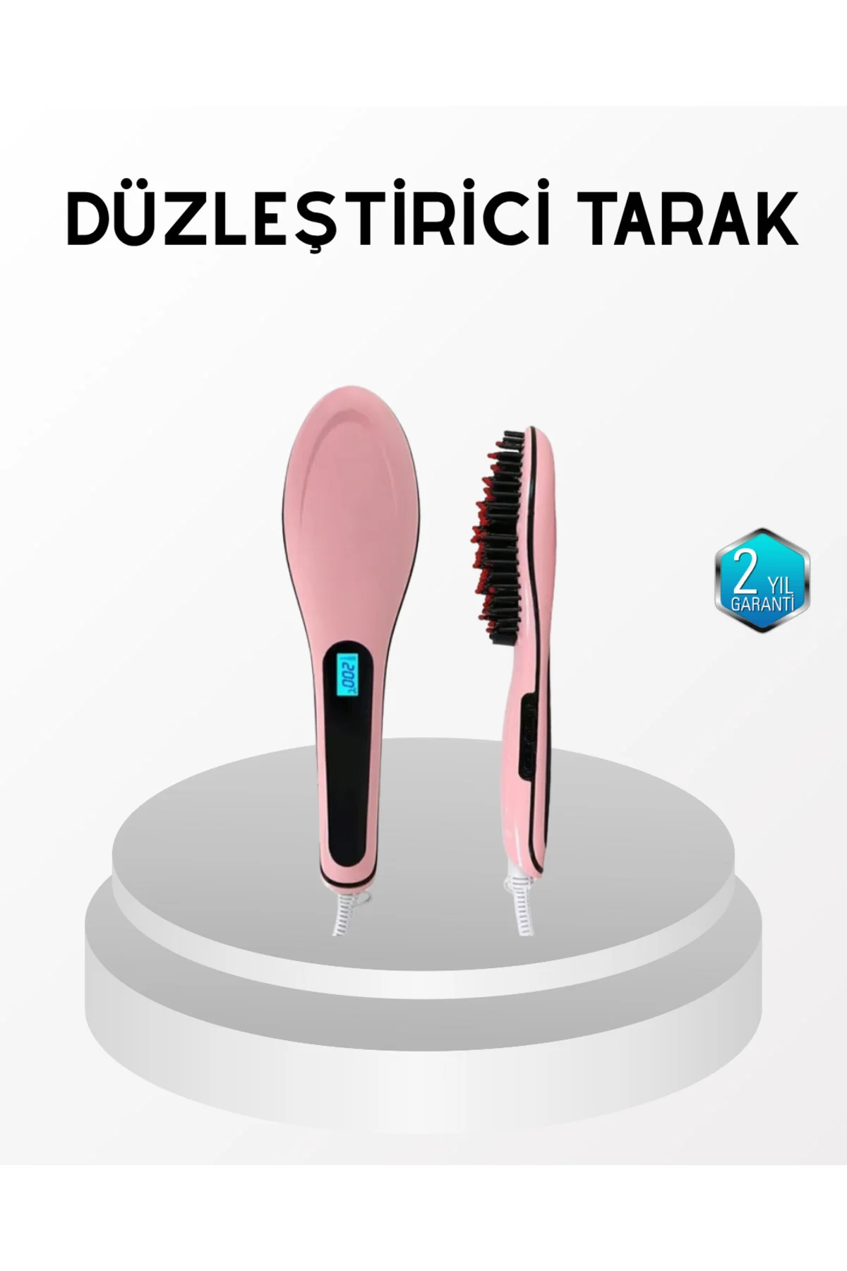 Profesyonel Saç Düzleştirici Tarak – 230°C Maksimum Isı, Hızlı Is