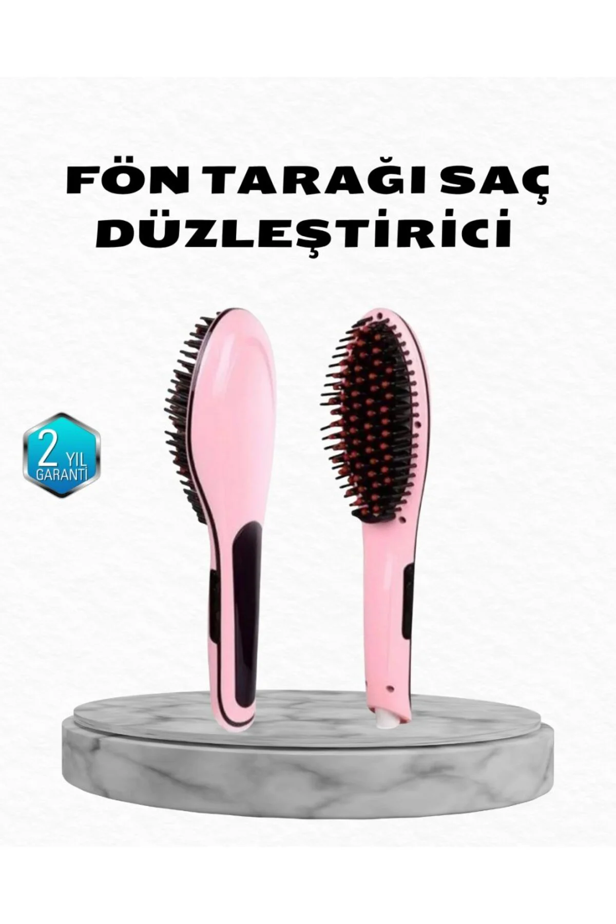 Profesyonel Saç Düzleştirici 5 Kademeli Isı Ayarlı Seramik Plakalı