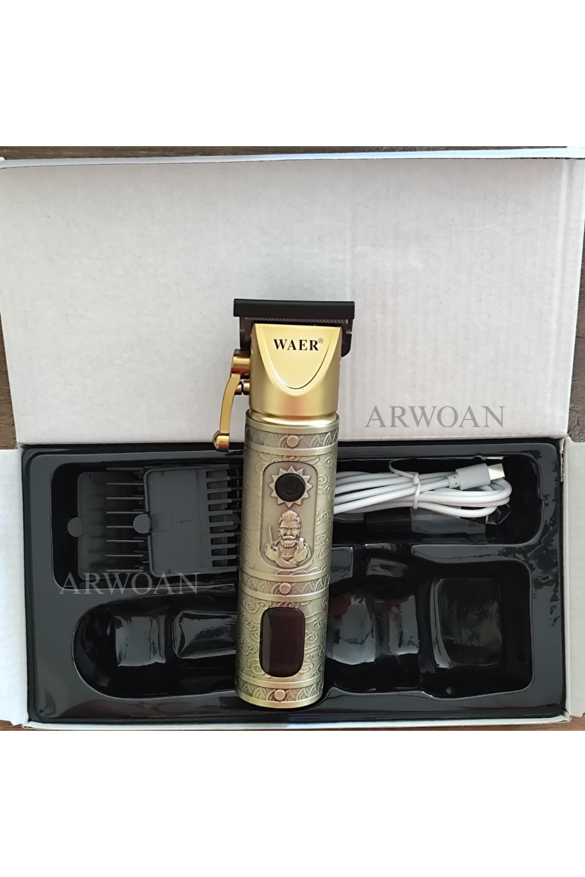 Arwoan Profesyonel Saç Kesme Makinesi Berber Kuaför Tıraş Makinesi