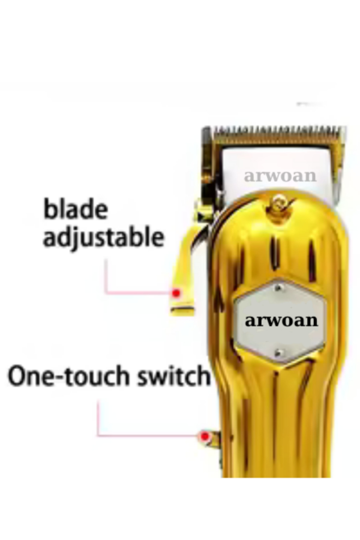 Tekno Faresi Profesyonel Saç Kesme Makinesi – Berber Tıraş Makinesi