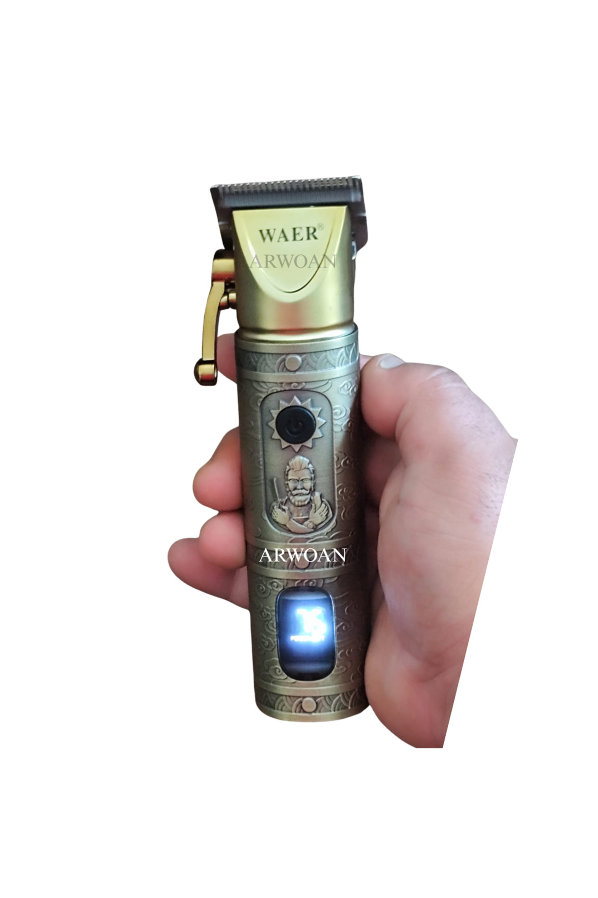 Arwoan Profesyonel Saç Kesme Makinesi Berber Kuaför Tıraş Makinesi