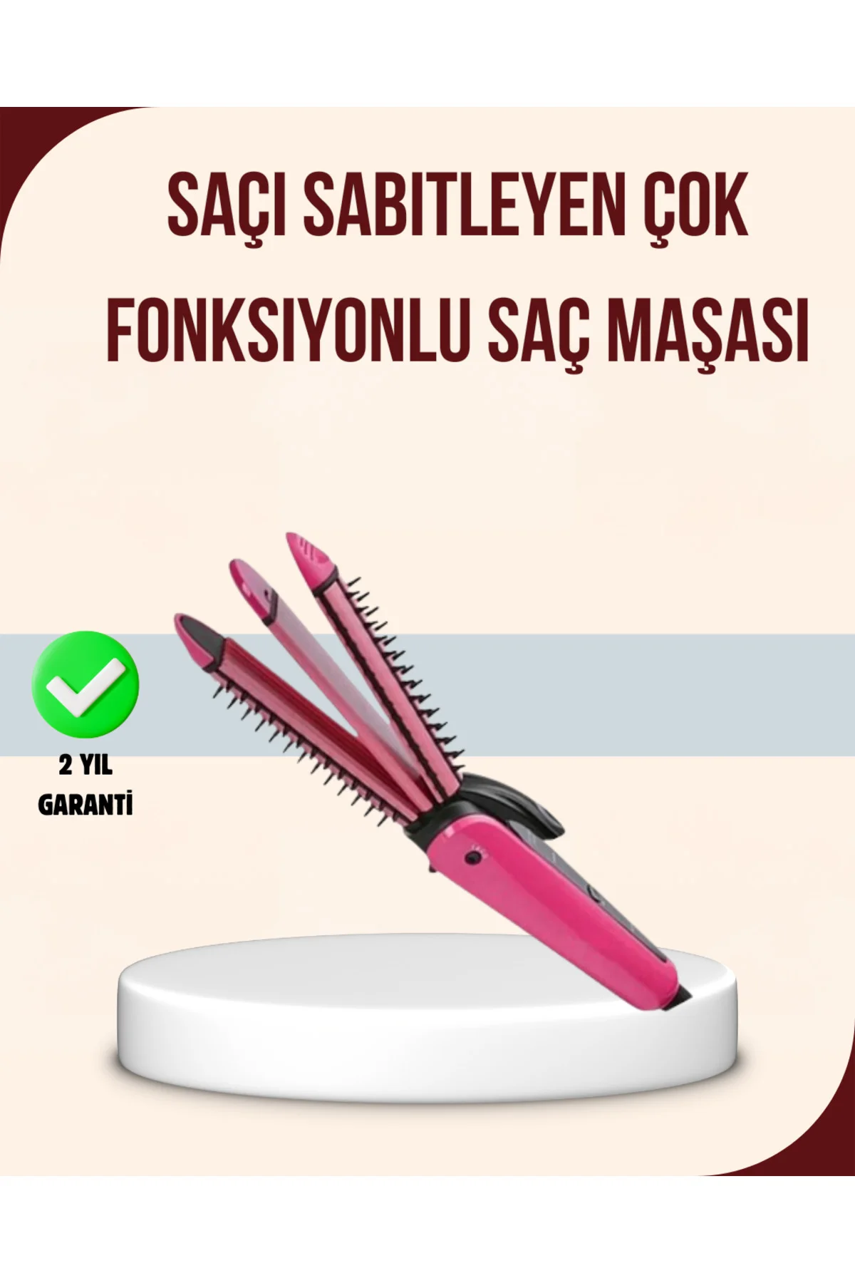 Profesyonel Saç Şekillendirici | Düzleştirici ve Maşa