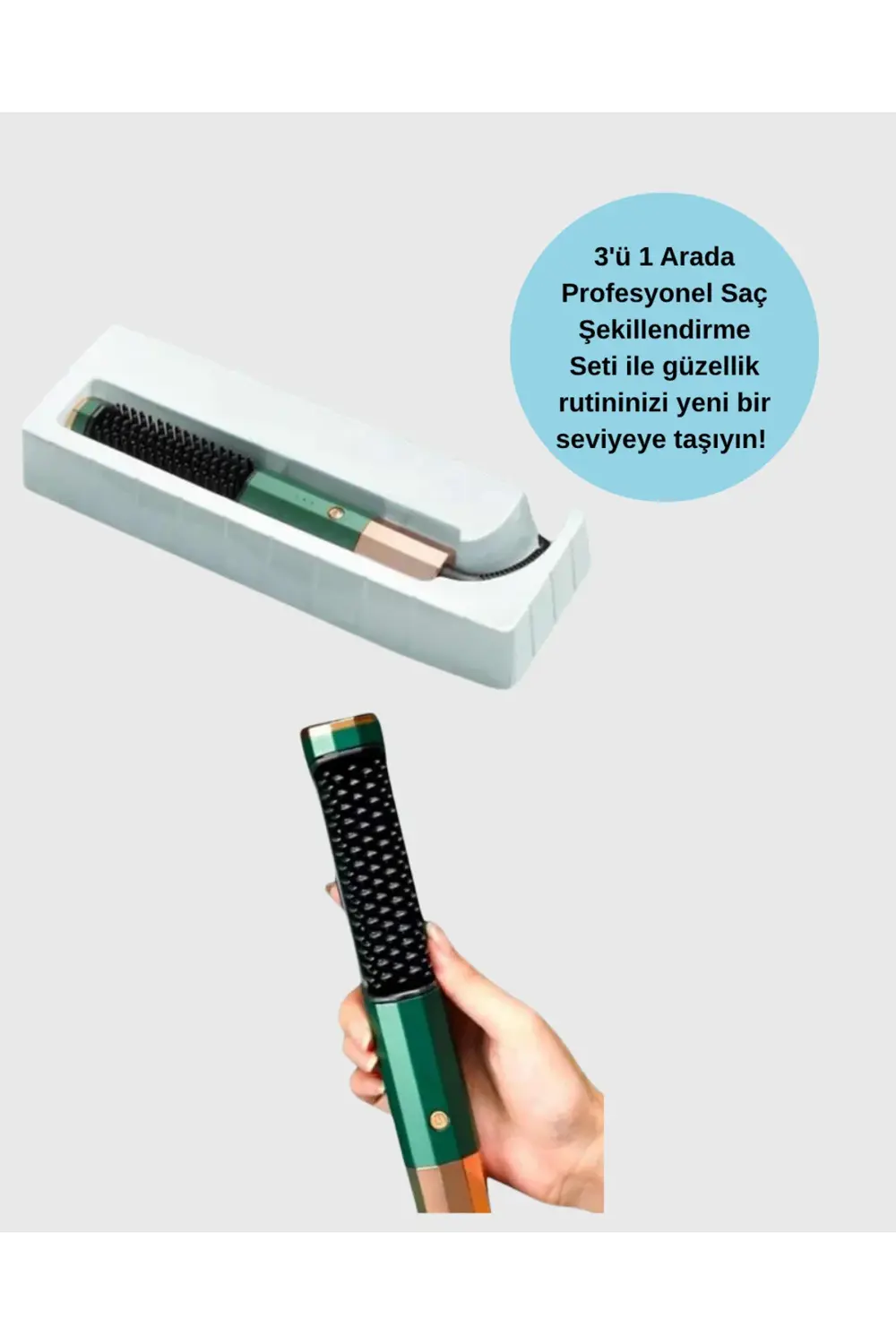 Profesyonel Saç Şekillendirme Cihazı – 140°F-400°F Isı Aralığı