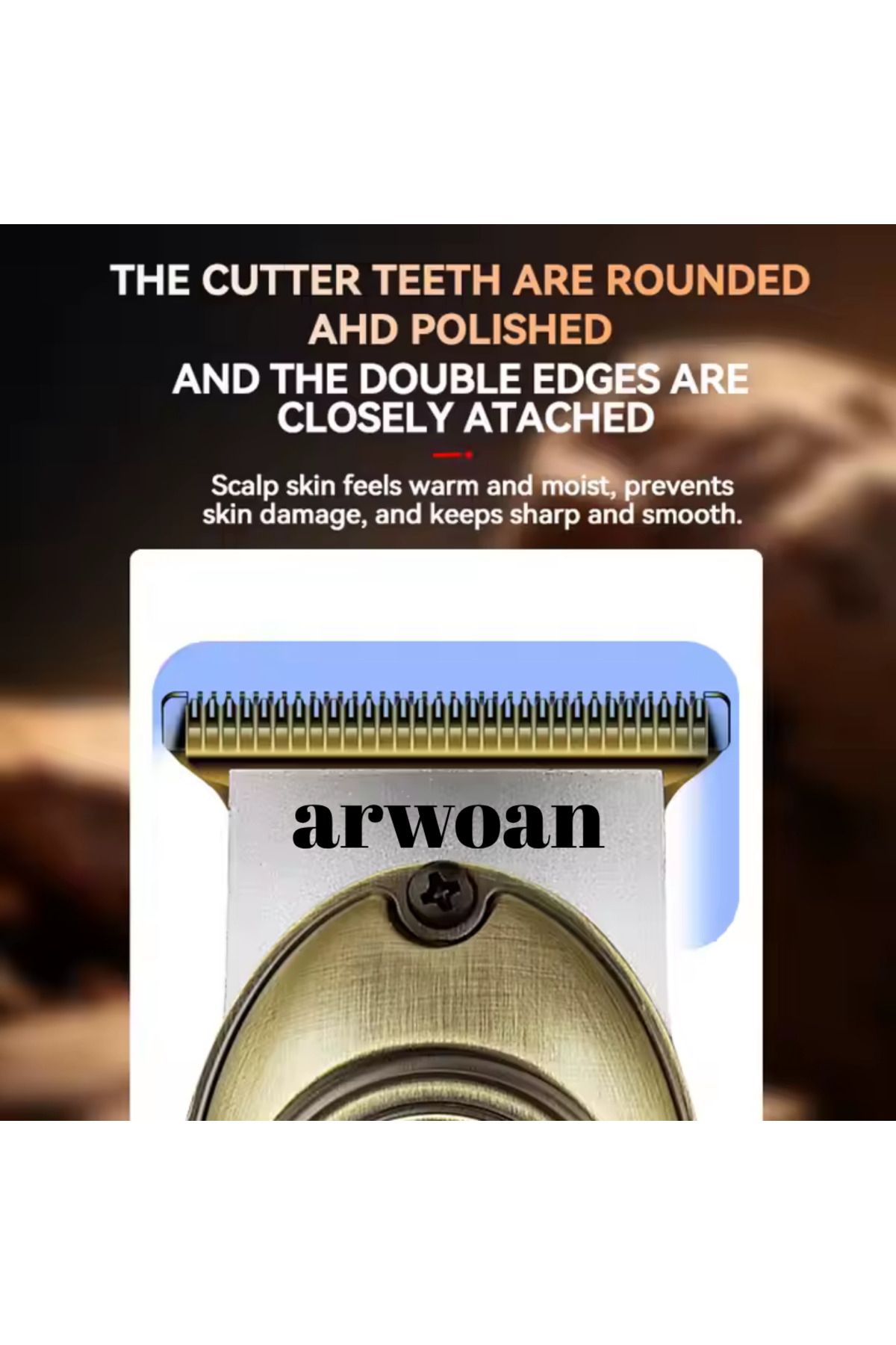 Arwoan Profesyonel Saç Ve Sakal Kesimi İçin Dayanıklı Ve Şık Tıraş Makin