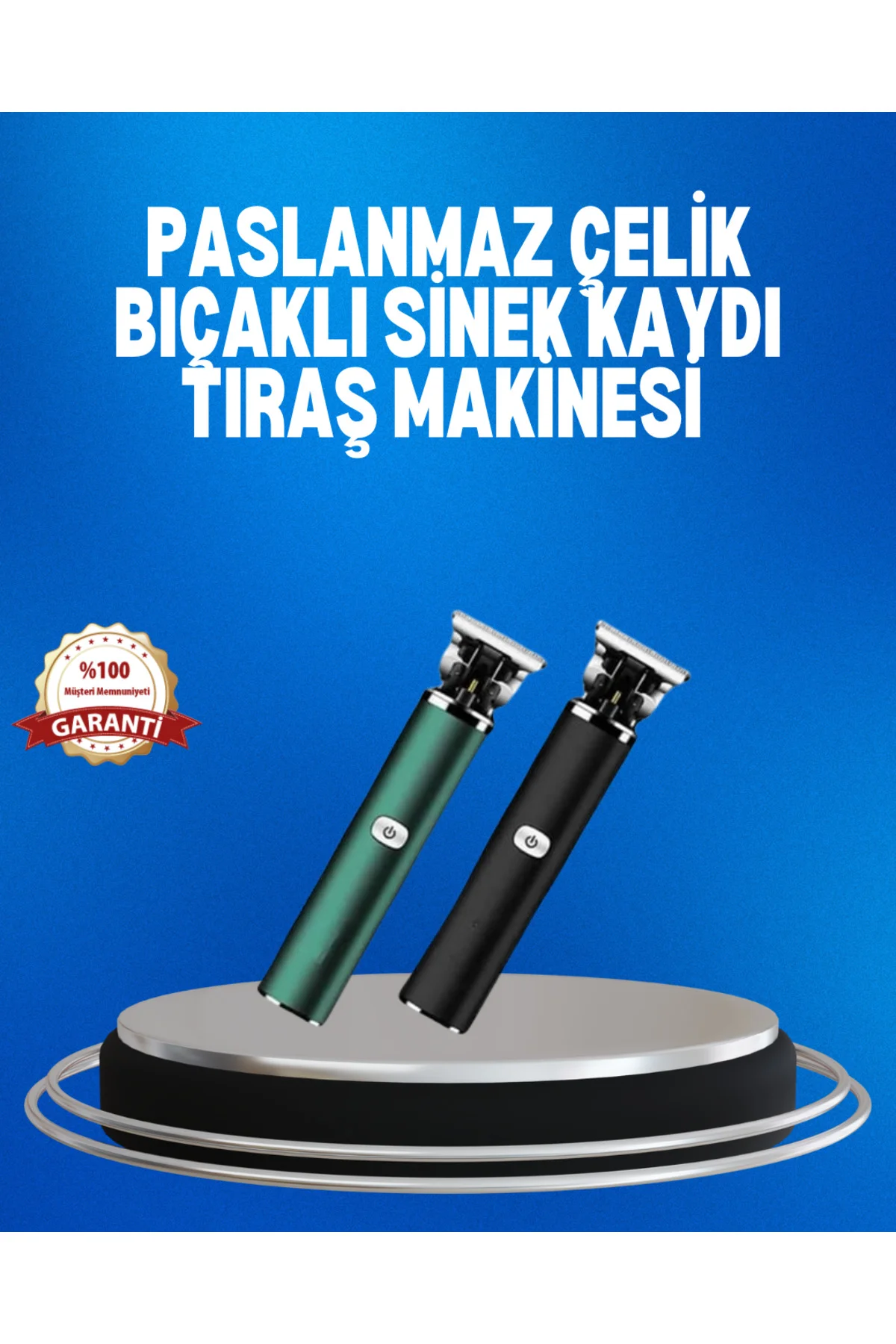 Profesyonel Salon Kalitesinde Saç ve Sakal Kesme Makinesi