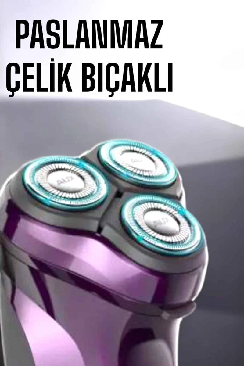 Profesyonel Şarjlı Saç ve Sakal Tıraş Makinesi - Hassas Kesim ve 3D Bıçak Teknolojisi