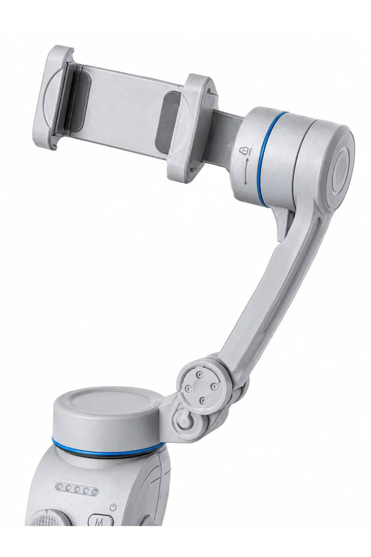 Profesyonel Telefon Gimbal Stabilizer 3 Eksen Sabitleme Çoklu Çekim Modları Uzun Pil Ömürlü Taşınabi