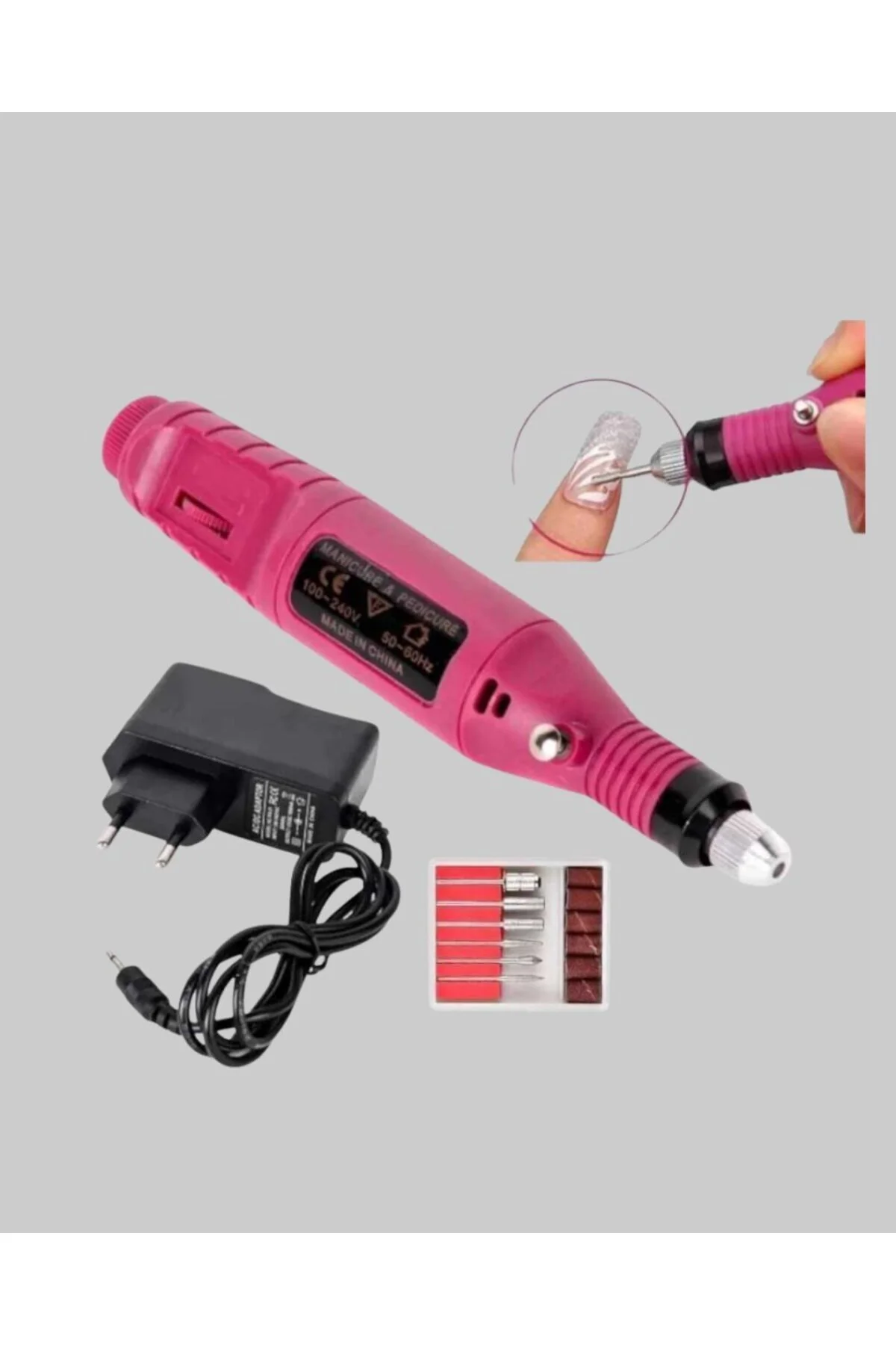 Profesyonel Tırnak Matkap Makinesi – Usb Şarjlı, Ayarlanabilir Hız, Düşük Titreşimli Ve Sessiz Çalışma