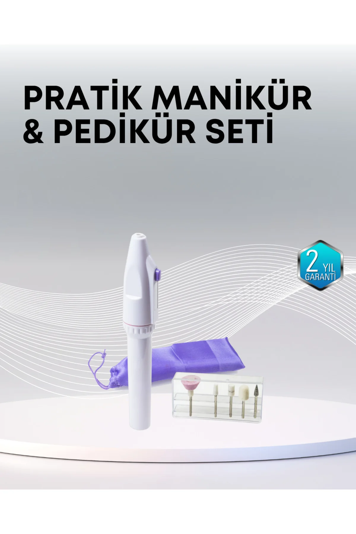 Profesyonel Tırnak Matkap Seti – Ayarlanabilir Hız, Düşük Gürültü