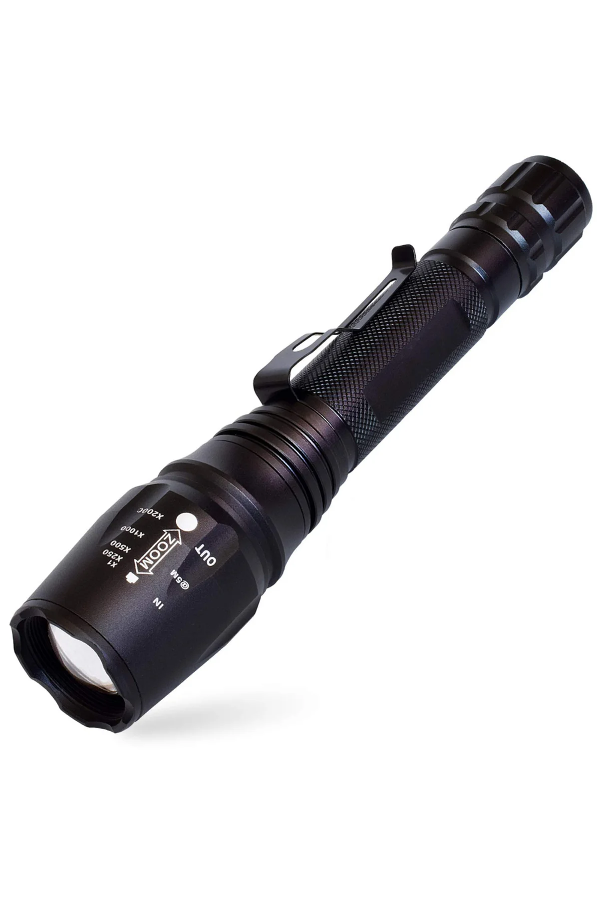 Profesyonel Tx6 Şarjlı Zoomlu El Feneri Watton Wt-241 Siyah