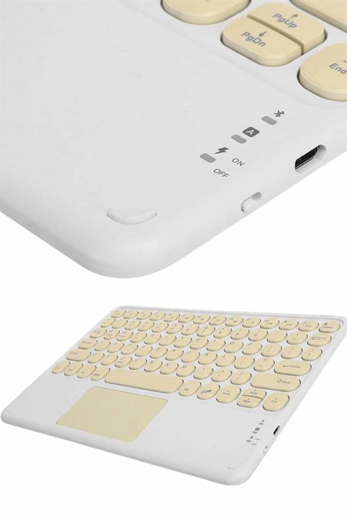 Profesyonel Wifi Q Klavye Bluetooth Klavye Touchpad 10.8 Inç Fiyatı, Yorumları ve Özellikleri