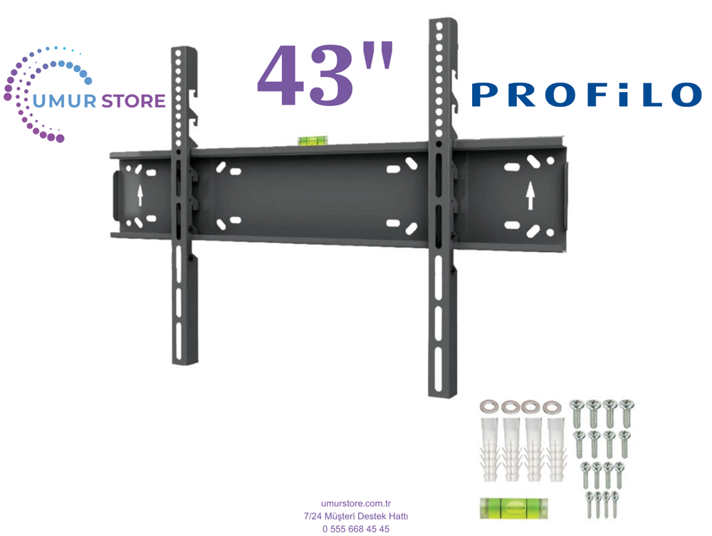 Profilo 43” 43PA515ESG / 43”- 65” inç Lcd Led Televizyon Sabit Du