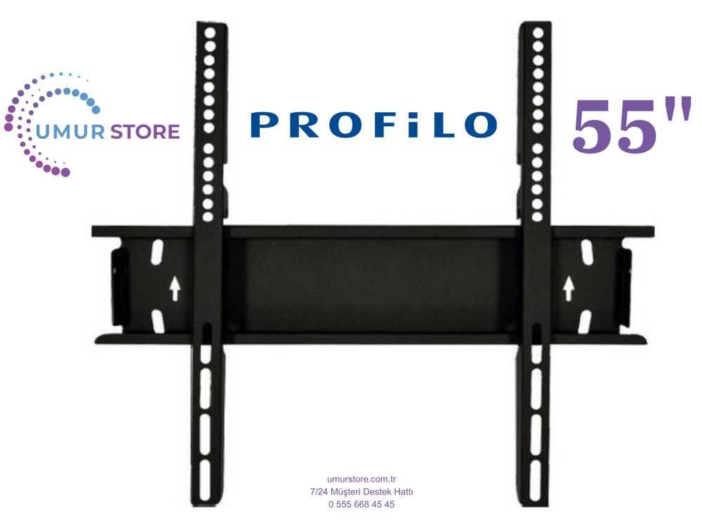 Profilo 55PA535ESG 55" 140 Ekran Uyumlu Lcd Led TV Sabit Duvar As