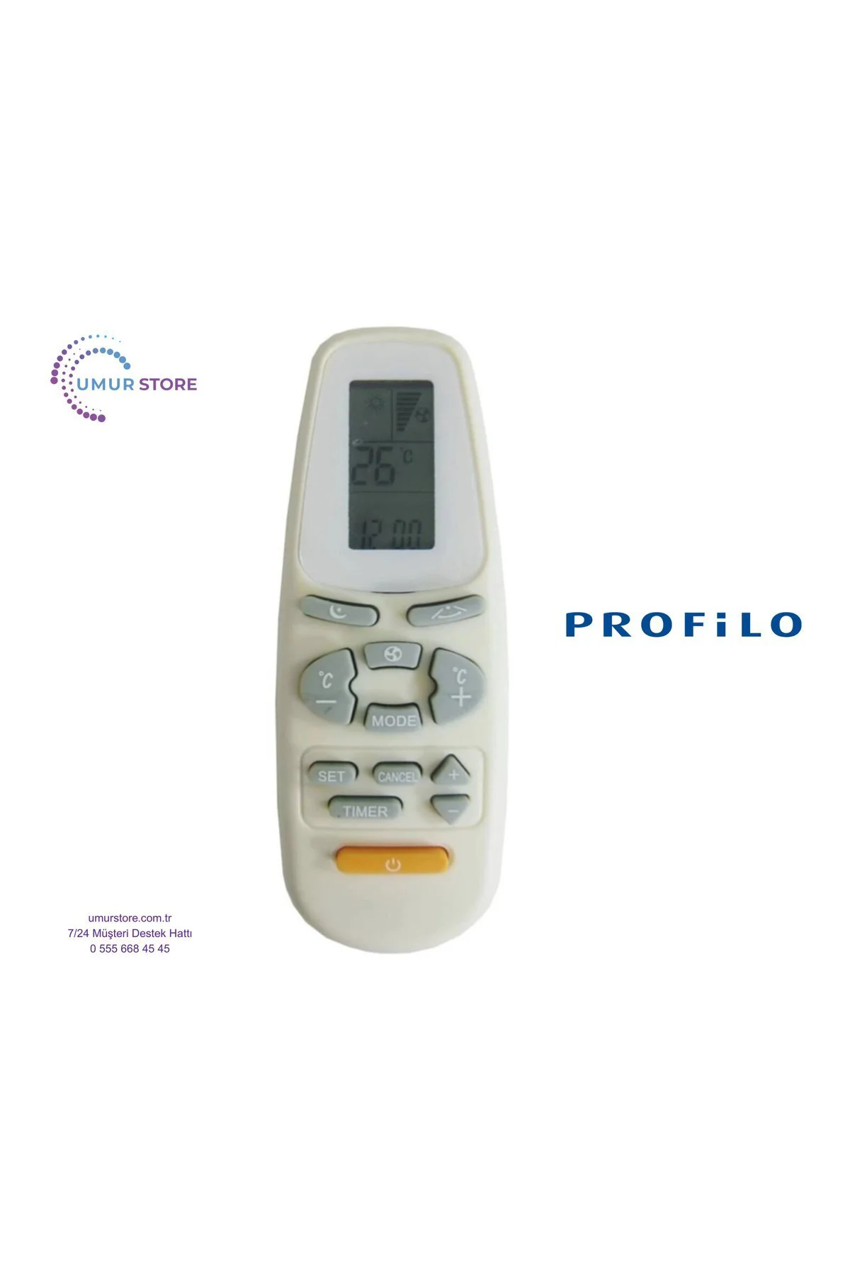 Profilo-Electra-Siemens-Bosch Klima Kumandası Profilo-Electra-Siemens-Bosch Klima Kumandası