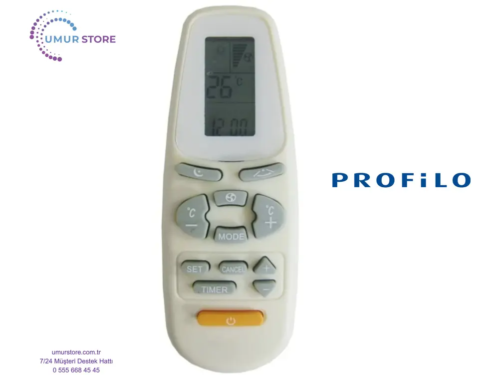 Profilo-Electra-Siemens-Bosch Klima Kumandası