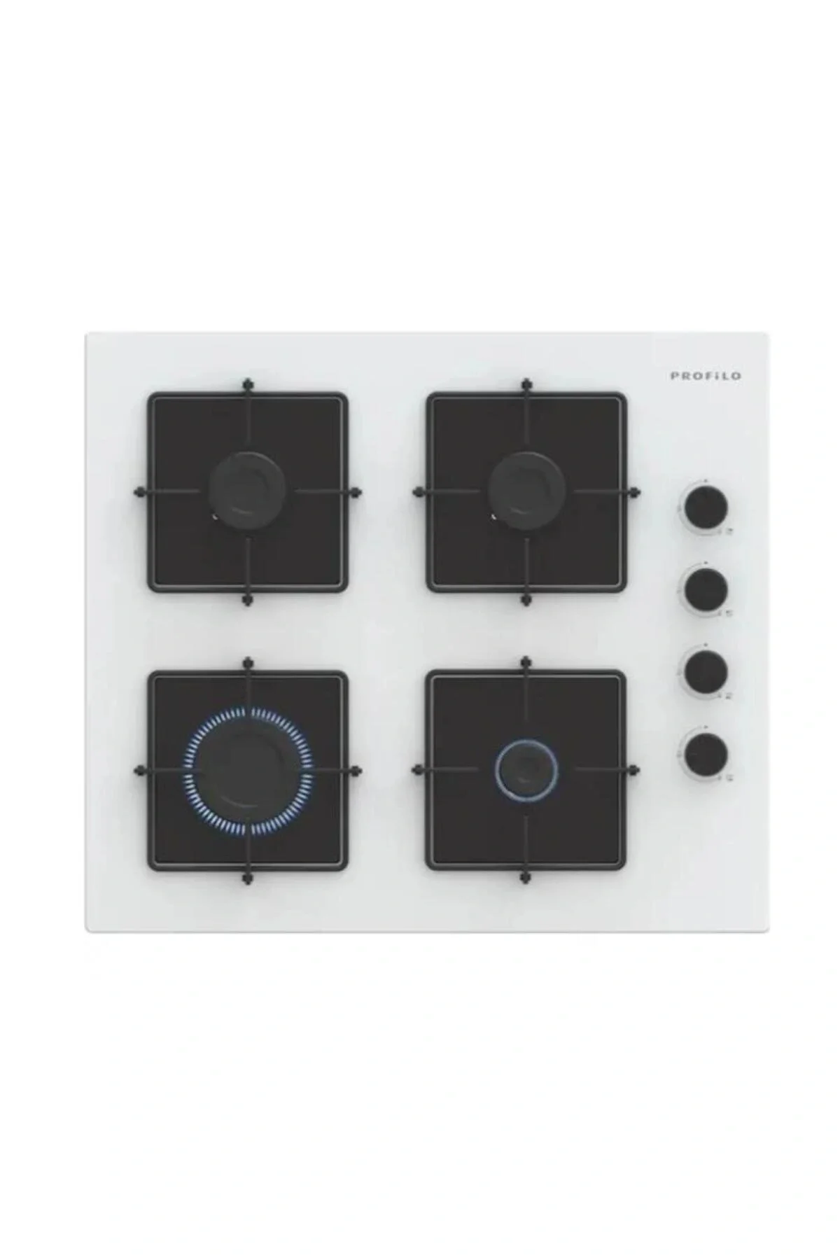 PROFİLO OE36K2P10D ANKASTRE BEYAZ CAM OCAK-DG Lİ