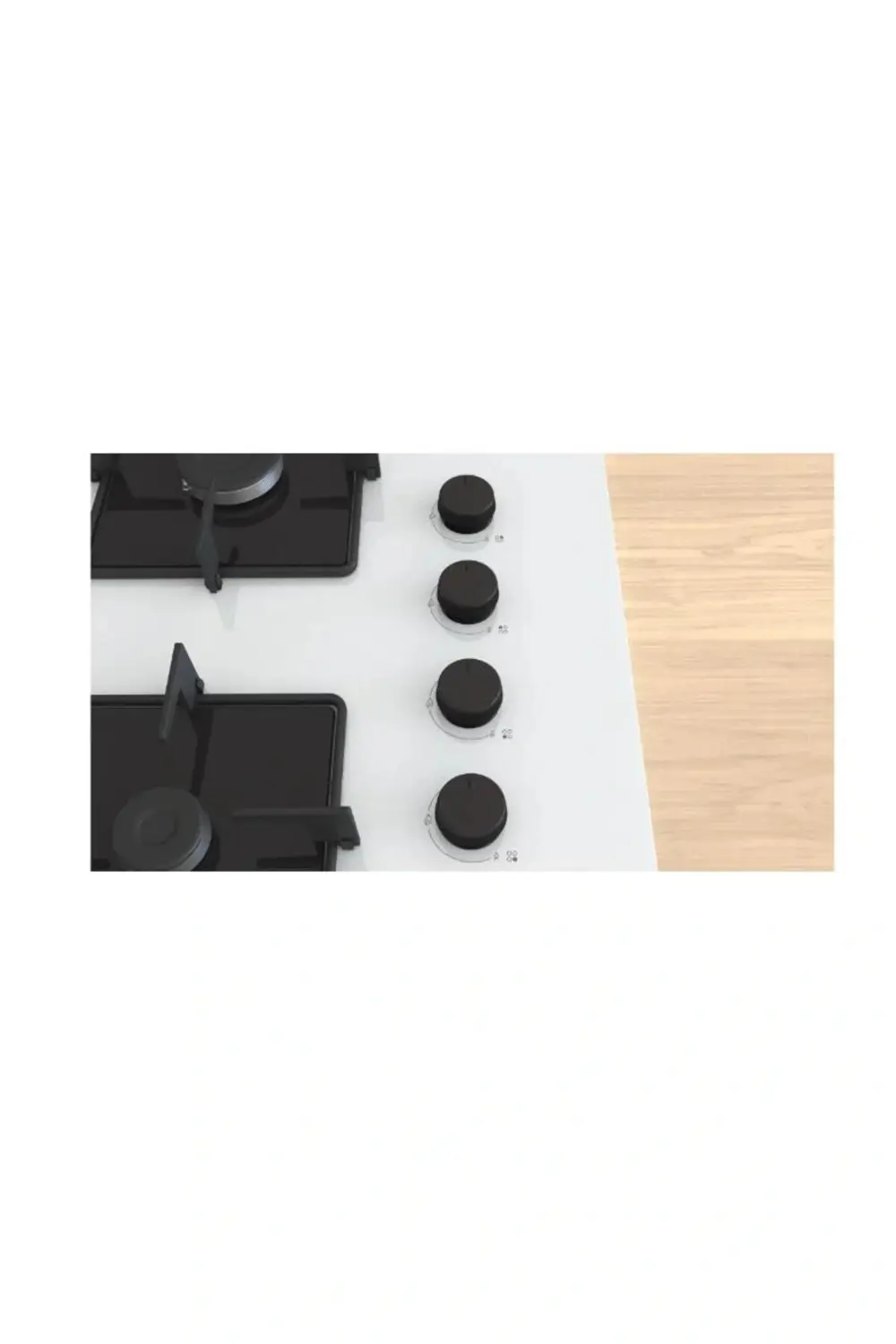 PROFİLO OE37P2P10D ANKASTRE BEYAZ CAM OCAK- DG Lİ