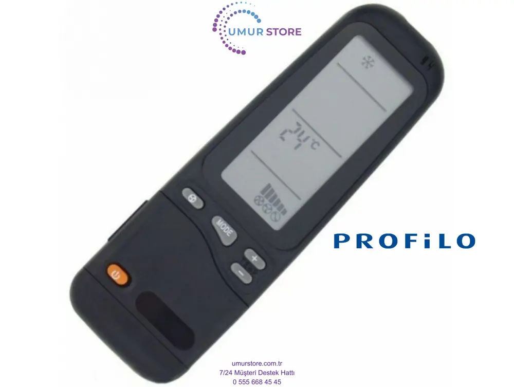 Profilo RC Klima Kumandası Profilo RC Klima Kumandası