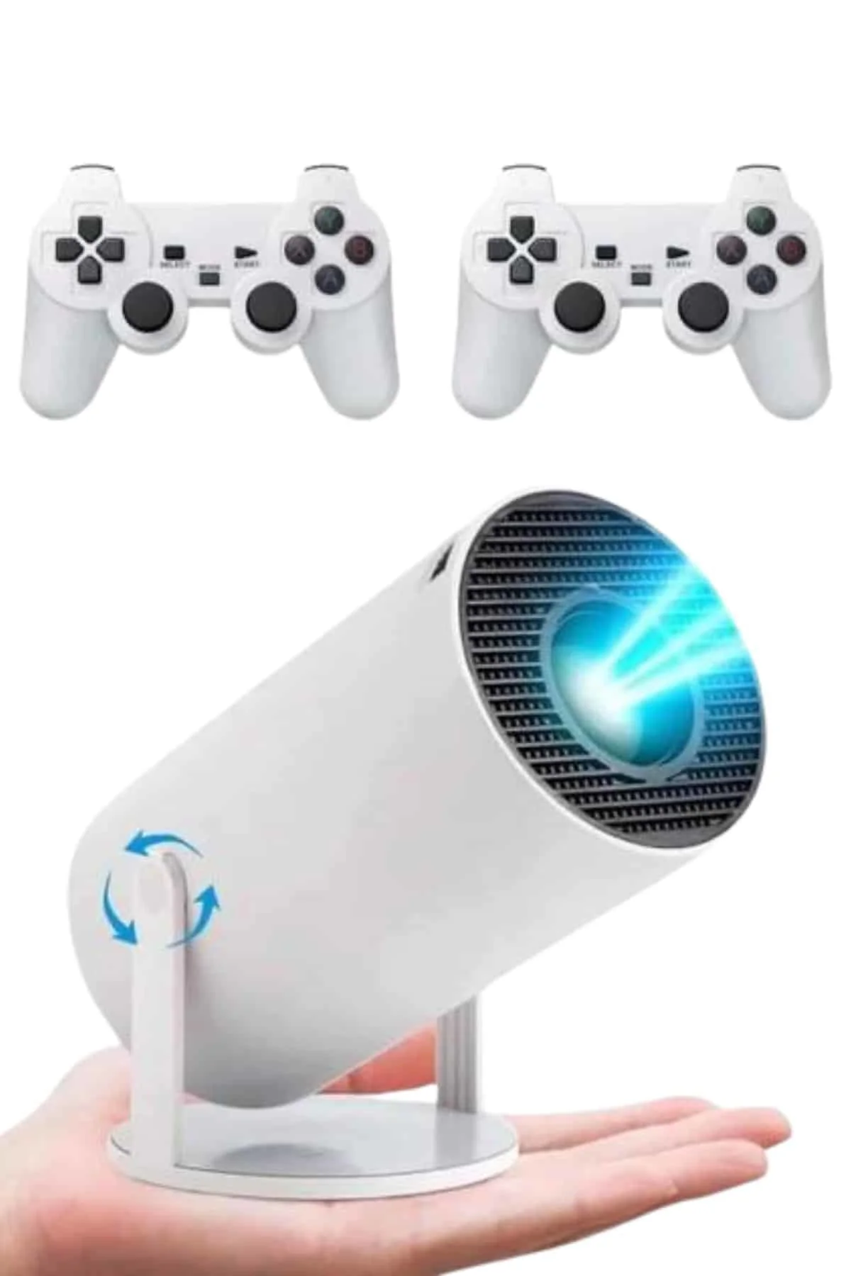 Projeksiyon Cihazı Video Oyun Konsolu 8 GB Hafıza LCD Ekran Kuman