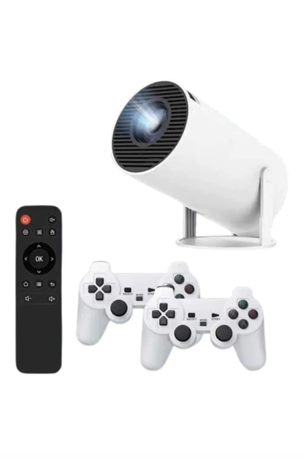 Projeksiyon Cihazı Video Oyun Konsolu 8 GB Hafıza LCD Ekran Kuman