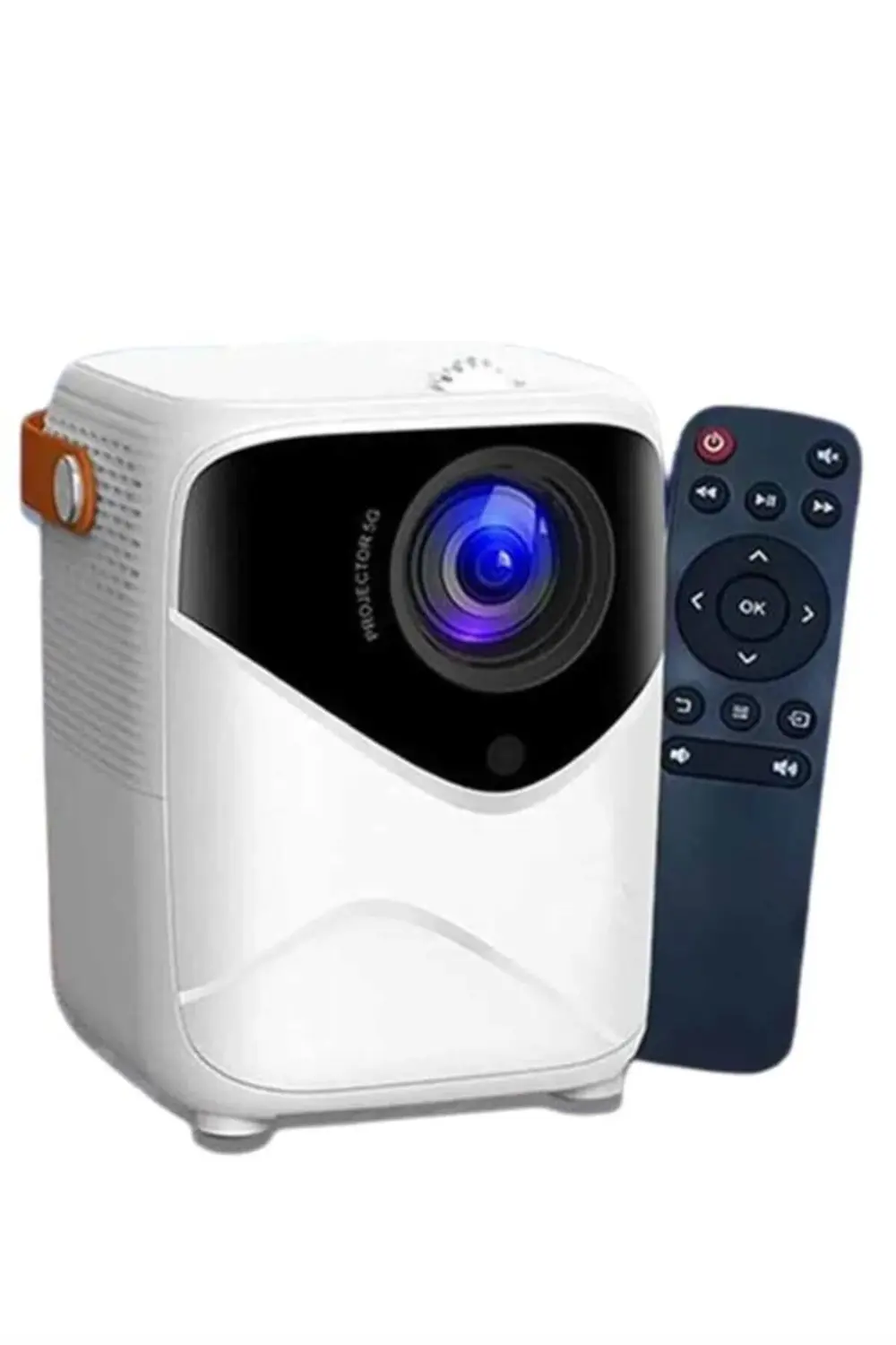 Projeksiyon Ev Sineması Bluetooth 4k HD Kaliteli Görüntü Kumandal