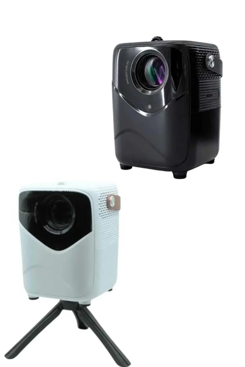 Projeksiyon Ev Sineması Bluetooth 4k HD Kaliteli Görüntü Kumandal