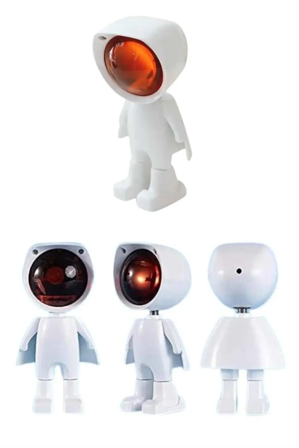 Projeksiyon Güneş Lambası Astronot Gün Batımı Projektör LED Işıkl