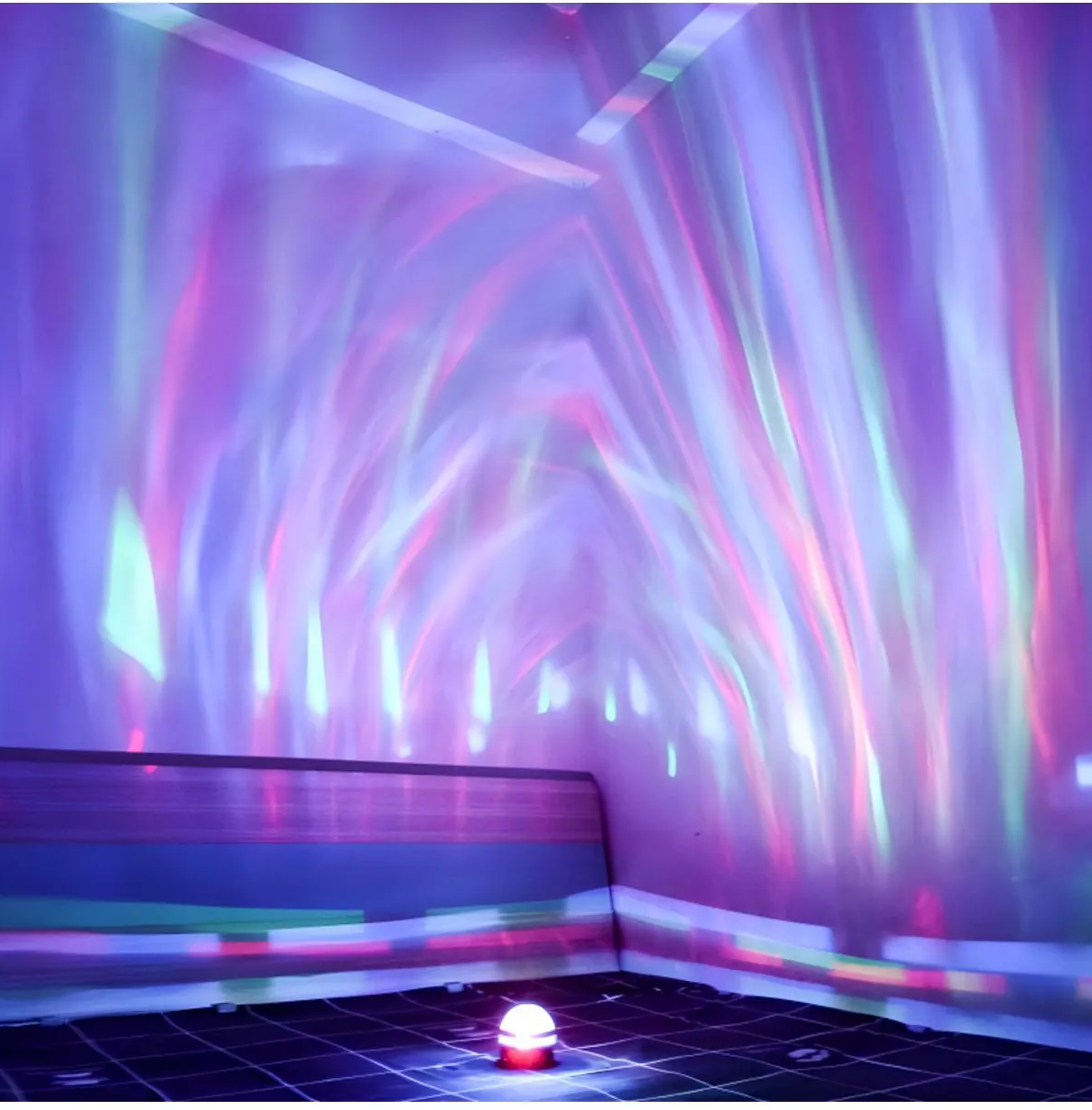 Genel Markalar Projeksiyon Tavan Yansımalı Harika Küre Usb Kablolu Renkli Işıklı