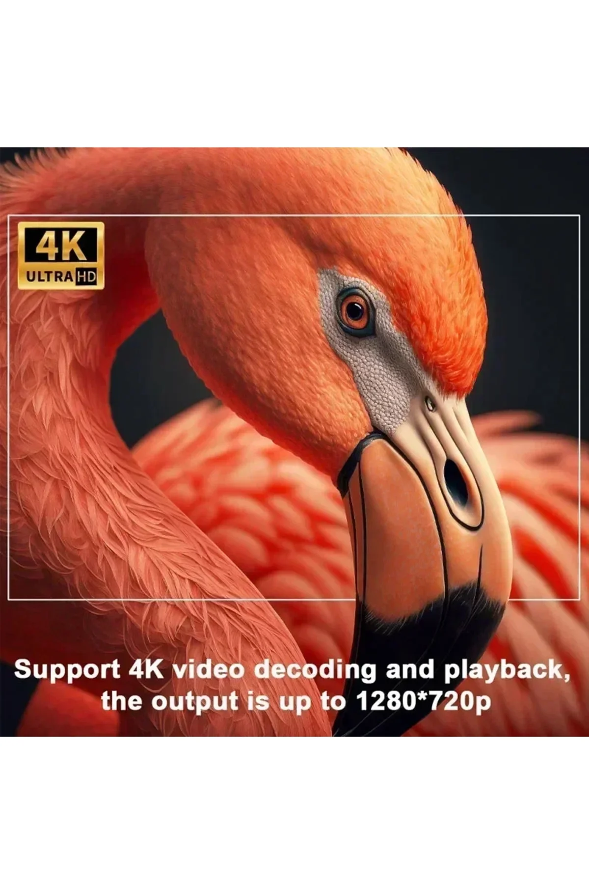 Projektör 4K Android 11 Dual Wifi6 260ANSI BT5.0 1080P 1280x720 çözünürlük destekli