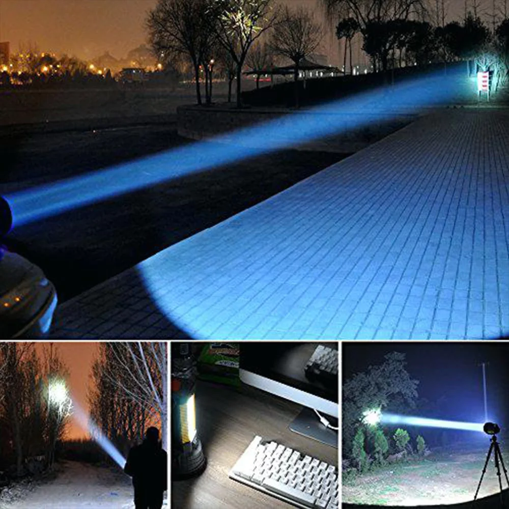 Projektor Modeli Zoomlu Şarjlı El Feneri Wt-129 Projektor Modeli Zoomlu Şarjlı El Feneri Wt-129