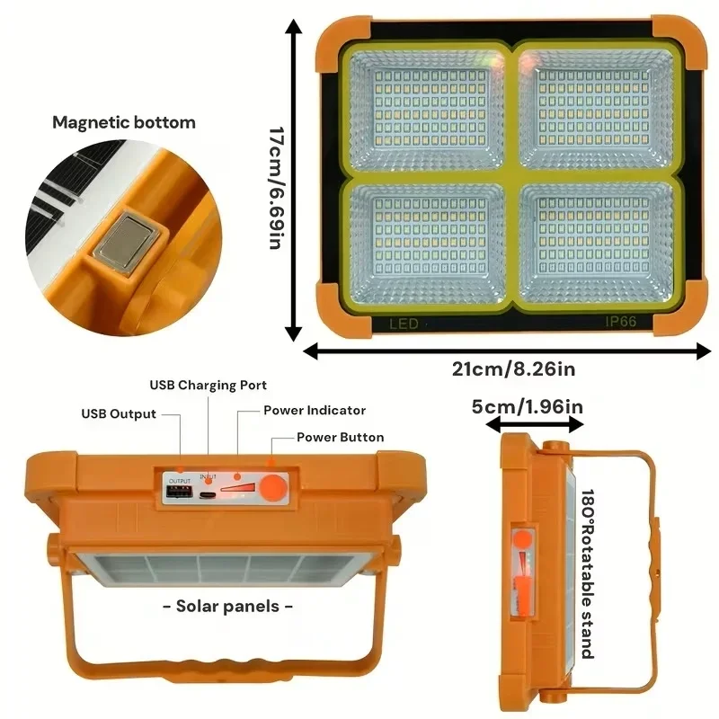 Prokama Ledli Solar Projektör 100w Bk-100w Bx40 Fiyatı, Yorumları ve Özellikleri