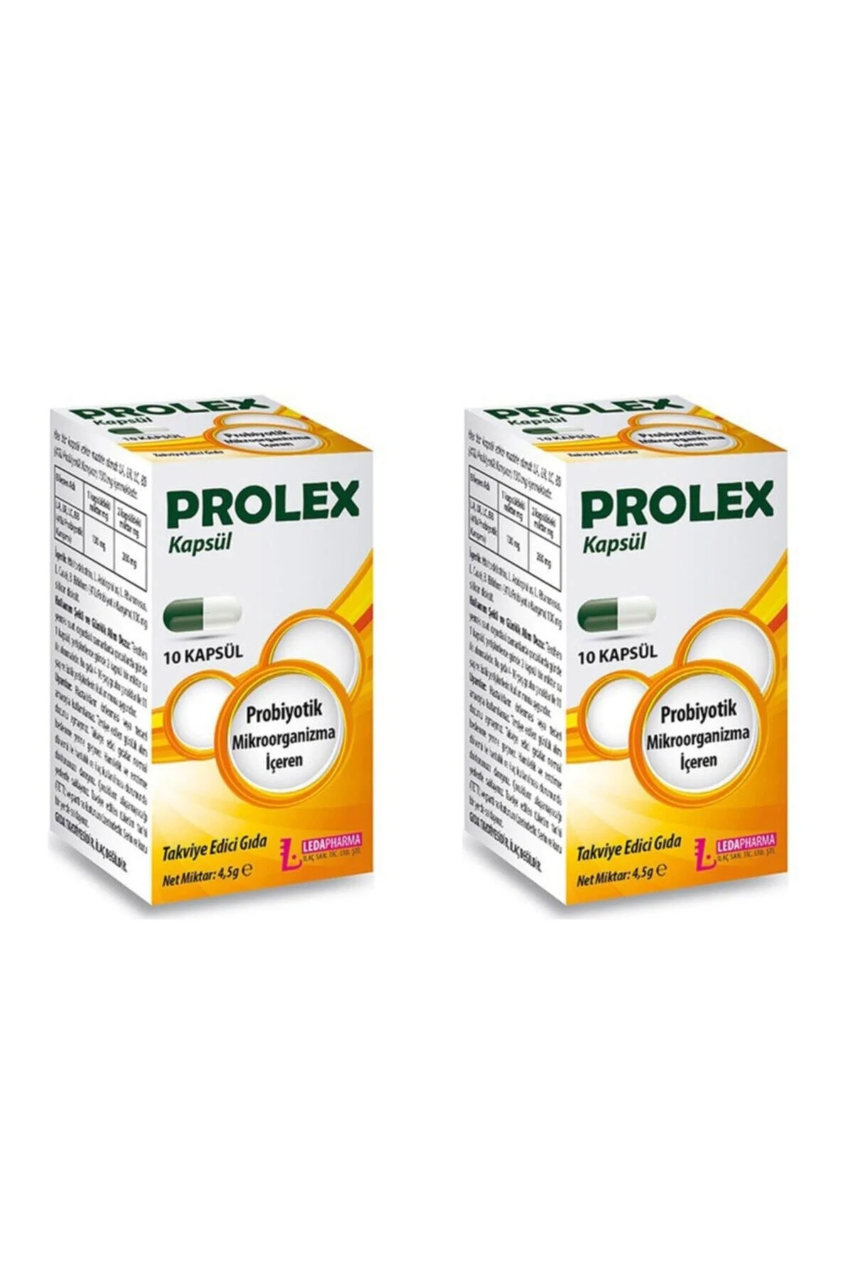 Prolex 10 Kapsül X 2 Adet